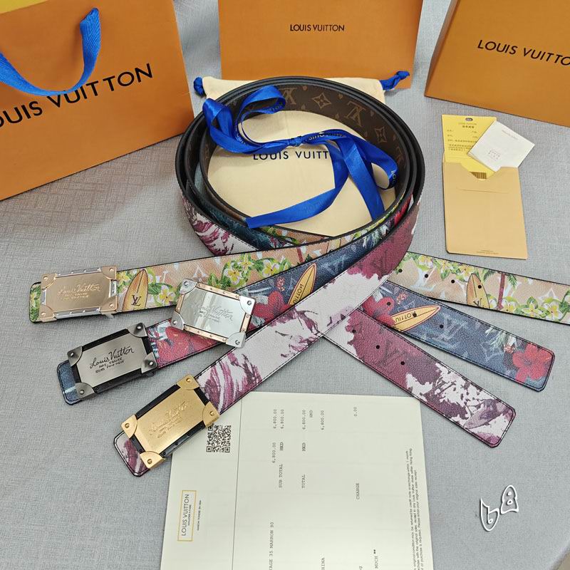 LV belt 38mmX90-125cm lb05